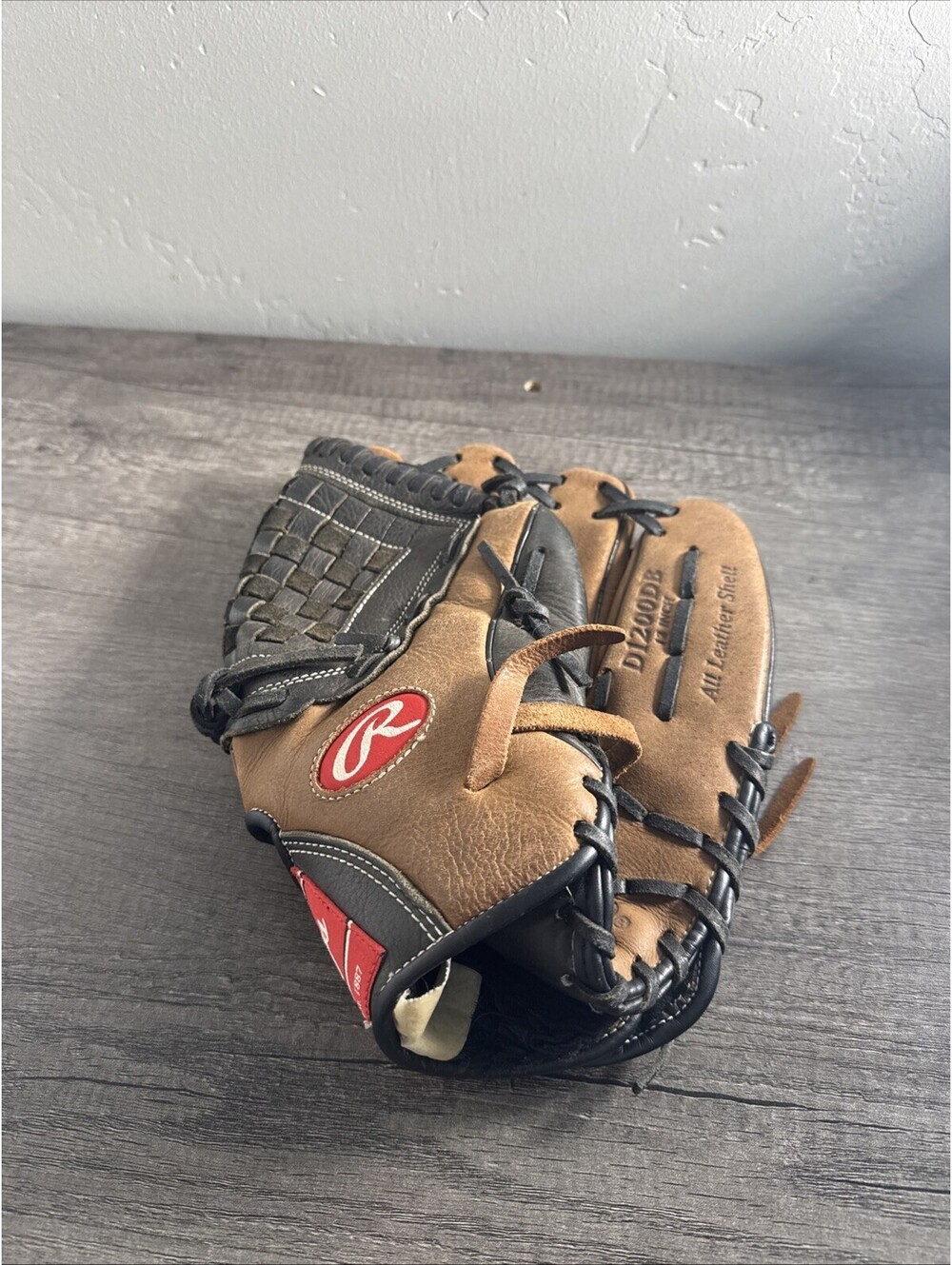 Rawlings Premium Series 12" Baseball Glove D1200DB All Leather Shell RHT